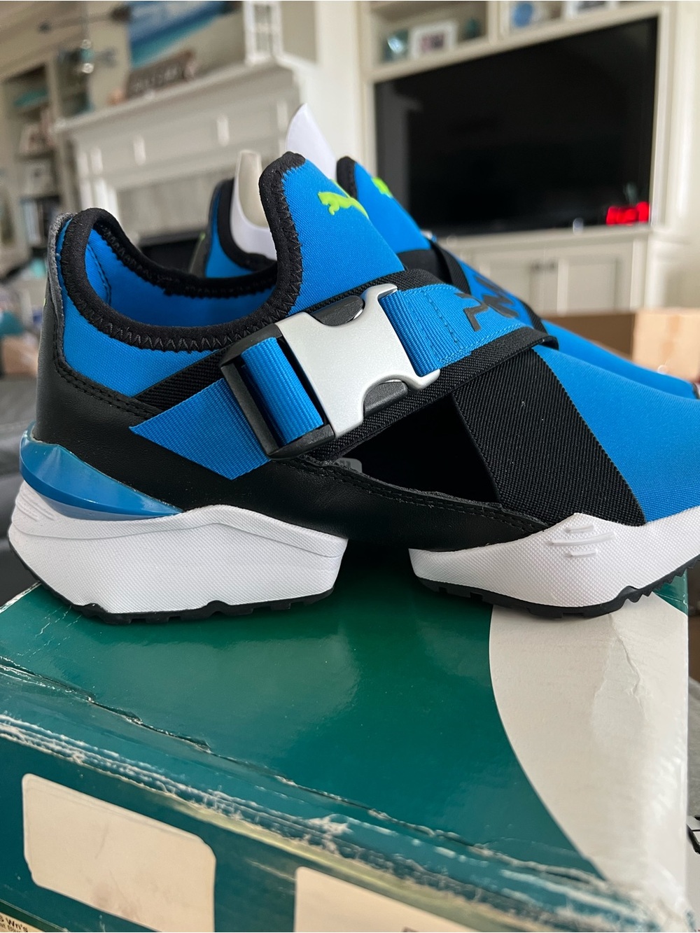 Puma Women’s Muse EOS Cut-Out Sneakers. New in Box. Size: 5.5. Asking: $99.
